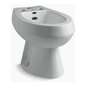 K4854-95 San Tropez Vertical Spray Style Bidet - Ice Grey K4854-95 San Tropez Vertical Spray Style Bidet - Ice Grey