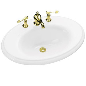 K2950-8-0 Revival Self Rimming Bathroom Sink - White K2950-8-0 Revival Self Rimming Bathroom Sink - White