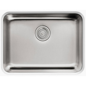 K3325-NA Undertone Stainless Steel Undermount - Single Bowl Kitchen Sink - Stainless Steel