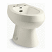 Kohler K4854-96 Biscuit Vertical Spray Bidet