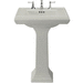Kohler K2258-8-95 Ice Grey Pedestal Bathroom Sink