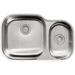 Kohler K3355-NA Stainless Steel Undermount Double Bowl Kitchen Sink