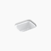 Kohler K6589-U-0 White Undermount Bar Sink