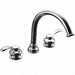 Kohler KT12885-4-CP Polished Chrome Tub Faucet Trim Kit