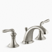 Kohler K394-4-BN Vibrant Brushed Nickel 8'' Widespread Bathroom Sink Faucet