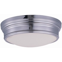  Fairmont Flush Mount Ceiling Light - Polished Nickel