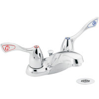  Wrist Blade 4" Centerset Commercial Bathroom Sink Faucet - Chrome