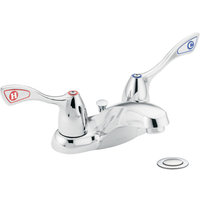  Wrist Blade 4" Centerset Commercial Bathroom Sink Faucet - Chrome