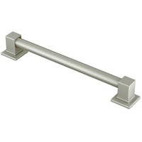  90 Degree Grab Bar Bathroom Accessory - Brushed Nickel