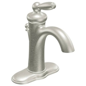 M6600BN Brantford Single Hole Bathroom Faucet - Brushed Nickel