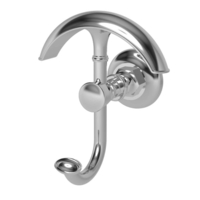  Vander Robe Hook Bathroom Accessory - Polished Chrome