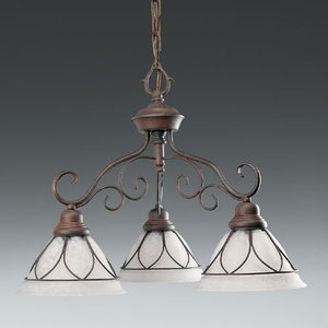 PP404633 Verona Mid Sized Chandelier Chandelier - Cobblestone