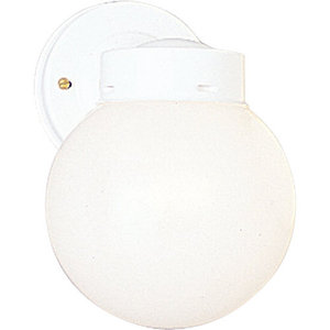 PP560430 Utility Lantern Entrance Outdoor Wall Light - White