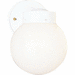 Progress PP560430 White Outdoor Entrance Wall Light