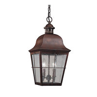  Hanging Hanging Lantern - Weathered Copper