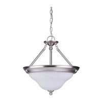 Up Light Pendant 15-1/4" Width