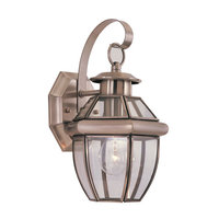  Lancaster Entrance Outdoor Wall Light - Antique Brushed Nickel