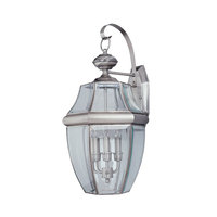  Lancaster Entrance Outdoor Wall Light - Antique Brushed Nickel