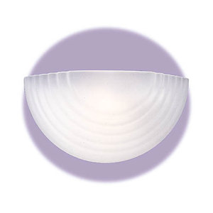 GL412315 1 Bulb Wall Sconce - White