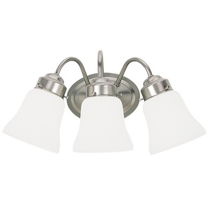 GL44020962 Westmont 3 Bulb Bathroom Lighting - Brushed Nickel