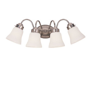 GL44021962 Westmont 4 or More Bulb Bathroom Lighting - Brushed Nickel