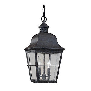 GL606246 Hanging Hanging Lantern - Oxidized Bronze