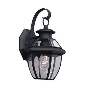 GL803712 Lancaster Entrance Outdoor Wall Light - Black