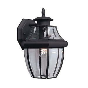 GL803812 Lancaster Entrance Outdoor Wall Light - Black