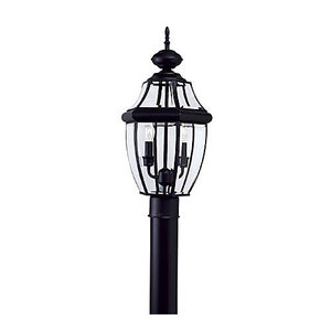 GL822912 Lancaster Post Light Post Lights - Black