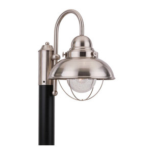 GL826998 Sebring Post Light Post Lights - Brushed Stainless