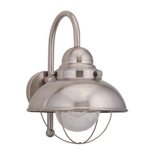 GL887198 Sebring Entrance Outdoor Wall Light - Brushed Stainless