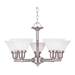 Generation Lighting GL31061962 Brushed Nickel Mid Sized Chandelier