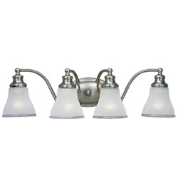 GL40012773 Alexandria 4 or More Bulb Bathroom Lighting - Two Tone Nickel