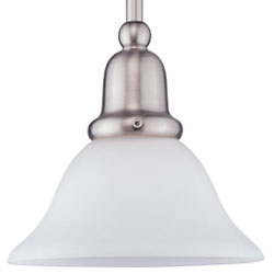  Sussex Mini-Pendant Pendant Light - Brushed Nickel