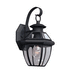 Generation Lighting GL803712 Black Outdoor Entrance Wall Light