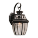 Generation Lighting GL806712 Black Outdoor Entrance Wall Light