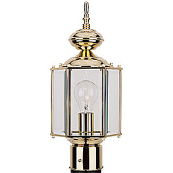  Classico Post Light Post Lights - Polished Brass