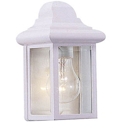  Mulberry Hill Entrance Outdoor Wall Light - White