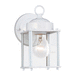 Generation Lighting GL859215 White Outdoor Entrance Wall Light