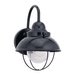 Generation Lighting GL887112 Black Outdoor Entrance Wall Light