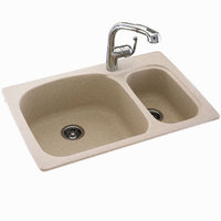 Double Bowl Kitchen Sink 33'' x 22'' x 9-3/4''