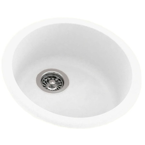 SKSRB18WH Metropolitan Self-Rimming Bar Sink - White