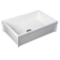  Mop Basin Commercial Sink - White