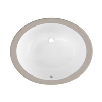  Comstock Undermount Style Bathroom Sink - White