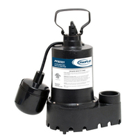 Sump / Submersible 1/3 hp Cast Iron