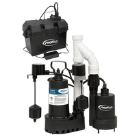 Sump / Submersible 1/3 hp Cast Iron;Plastic