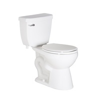 Two Piece Toilet Elongated bowl