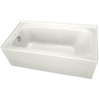  66" Soaking Tub - Biscuit