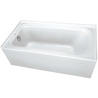  66" Soaking Tub - White