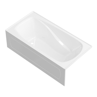 Soaking Tub 72'' x 42'' x 19-1/2''